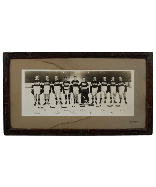 Toronto St. Pats 1921-22 Stanley Cup Champions Panoramic Team Photo 