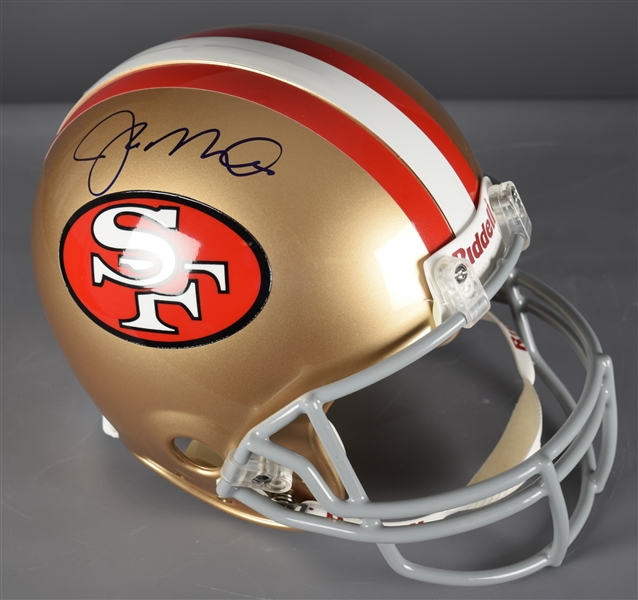 Joe Montana Signed San Francisco 49ers Full-Size Riddell Helmet with Steiner COA