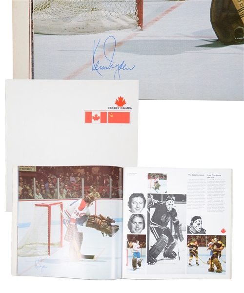 1972 Canada-Russia Series Program Signed by 24 with Team Canada / Russia Players