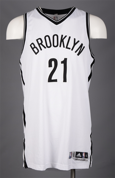 Wayne Ellingtons 2015-16 Brooklyn Nets Game-Worn Jersey with LOA