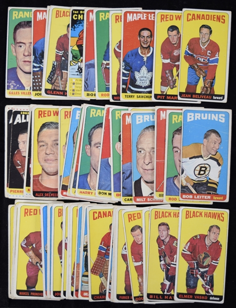 1964-65 Topps Hockey Tall Boys Starter Set (66/110)