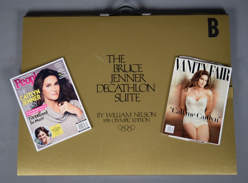 Bruce Jenner 1976 Olympic Edition "Decathlon Suite" Signed Limited-Edition Lithograph Set of 10 #106/500