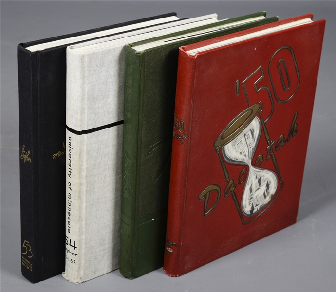 Bob Johnson’s North Dakota and Minnesota University Yearbook Collection of 4