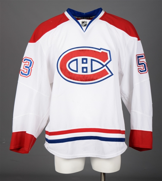 Ryan Whites 2012-13 Montreal Canadiens Game-Worn Jersey with Team LOA