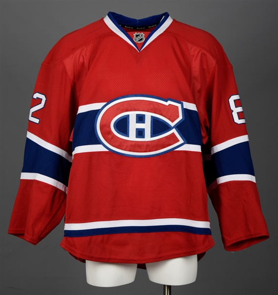 Patrick Hollands 2013-14 Montreal Canadiens Game-Worn Jersey with Team LOA