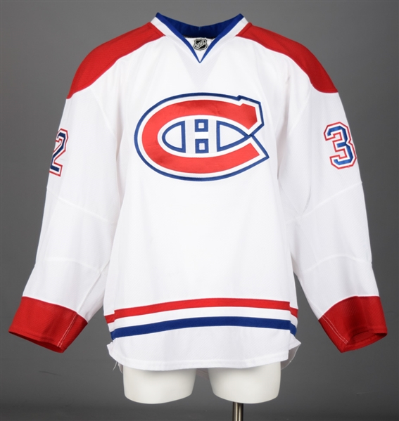 Travis Moens 2013-14 Montreal Canadiens Game-Worn Jersey with Team LOA