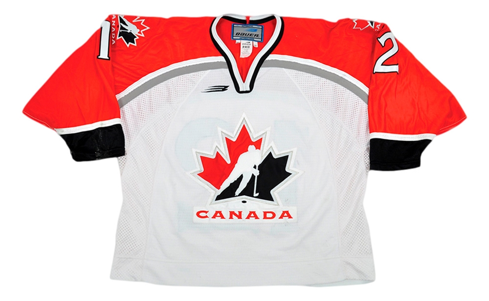 Carol Scheibels 1998-99 Team Canada WNT - U22 Game-Worn Jersey with LOA 