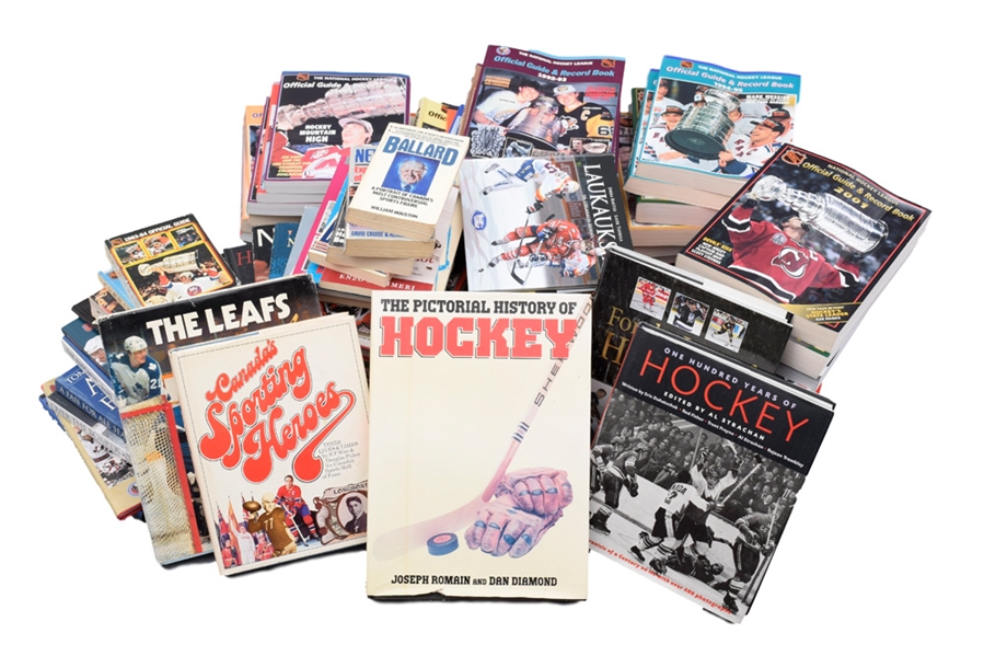 Hockey and Other Sports Book, Program and Guide Collection of 115+