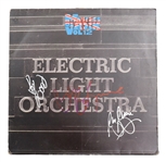 "Electric Light Orchestra" Jeff Lyne, Roy Wood and Bev Bevan Signed "Masters of Rock Vol. 12" LP Album Cover - JSA Certified