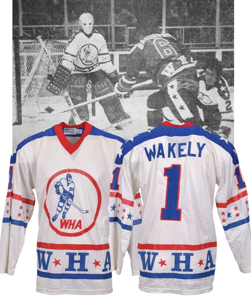 Ernie Wakelys 1973-74 WHA All-Star Game "West All-Stars" Game-Worn Jersey 
