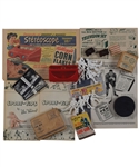 Kelloggs Collection with 1935-36 Puck, PEP RCA Victor Toy Television Viewer, Stereoscope and Much More!