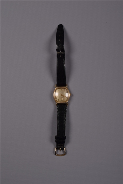 George Reddings 1945-46 OHA Hamilton Tigers Allan Cup Champions Gruen Wrist Watch - Presented by the City of Hamilton!