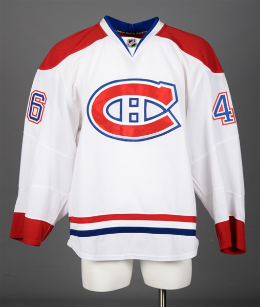 Andrei Kostitsyns 2010-11 Montreal Canadiens Game-Worn Jersey with Team LOA