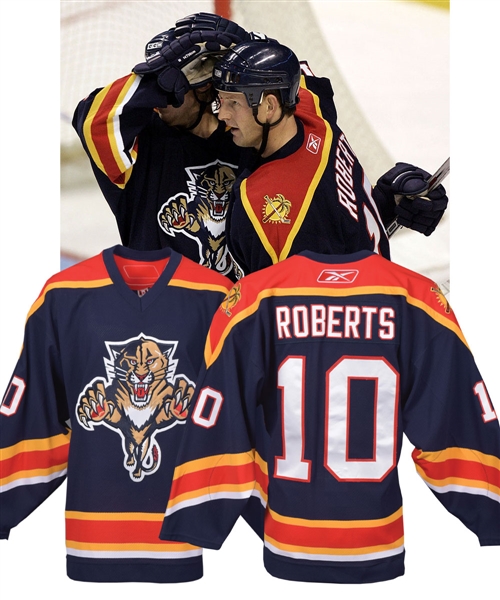 Gary Roberts 2006-07 Florida Panthers Game-Worn Jersey
