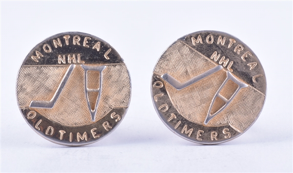 Gerry McNeils Montreal Canadiens NHL Oldtimers Cuff Links
