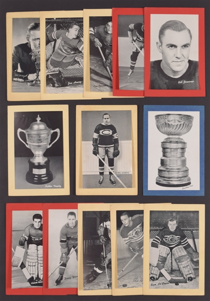 Bee Hive Group 1 (1934-43) Hockey Photo Collection of 60 Including Howie Morenz