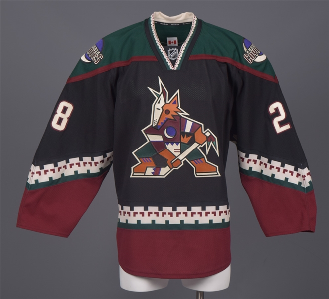 Lauri Korpikoskis 2014-15 Arizona Coyotes Game-Worn "Kachina" Throwback Jersey