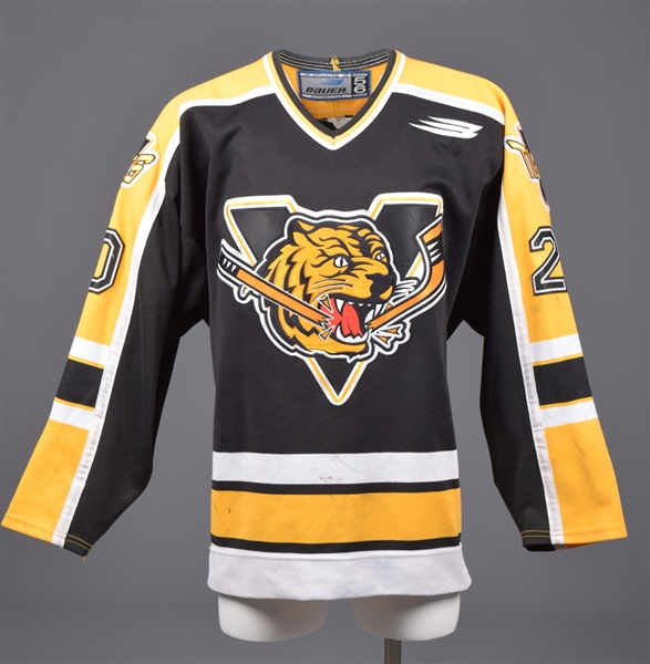 Antoine Vermettes Circa 2000-01 QMJHL Victoriaville Tigres Game-Worn Jersey