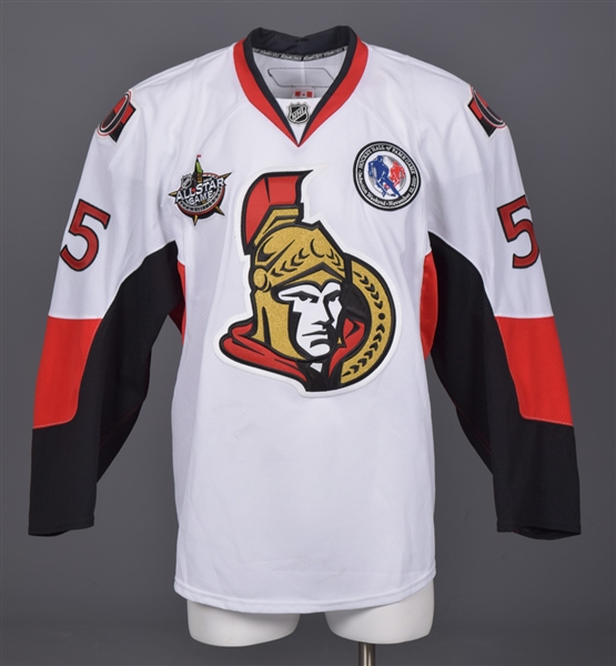 Sergei Gonchars 2011-12 Ottawa Senators "Hall of Fame Game" Game-Worn Jersey with Team COA