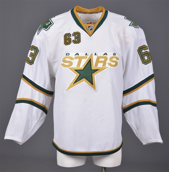 Mike Ribeiros 2007-08 Dallas Stars Game-Worn Jersey with LOA - Team Repairs! - Career High Season for Goals (27) and Points (83)