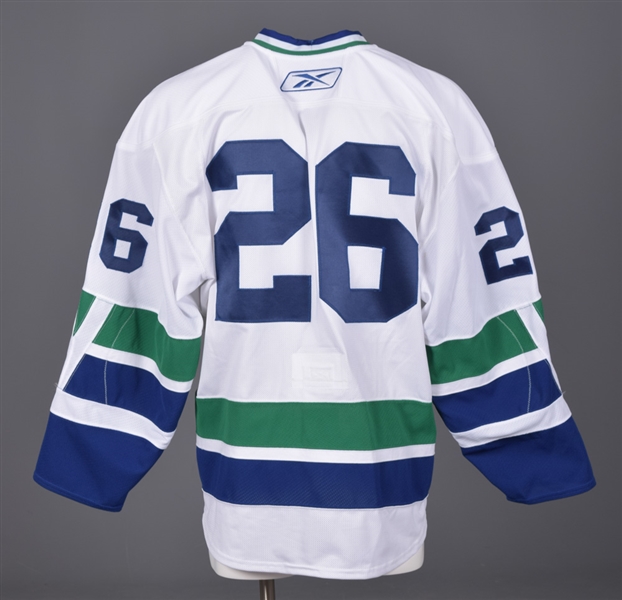 canucks 40th anniversary jersey