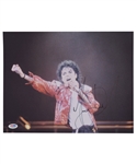 Michael Jackson "King of Pop" Signed Photo with PSA/DNA COA (11" x 14")