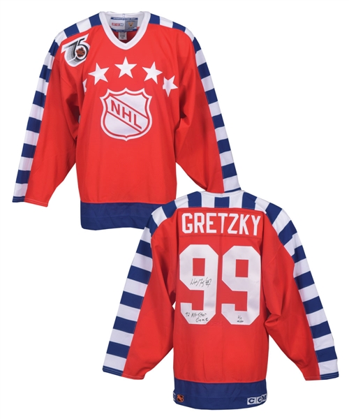 Wayne Gretzky Signed 1992 NHL All-Star Game Limited-Edition Jersey #2/9 with "92 All-Star Game" Annotation - Upper Deck COA