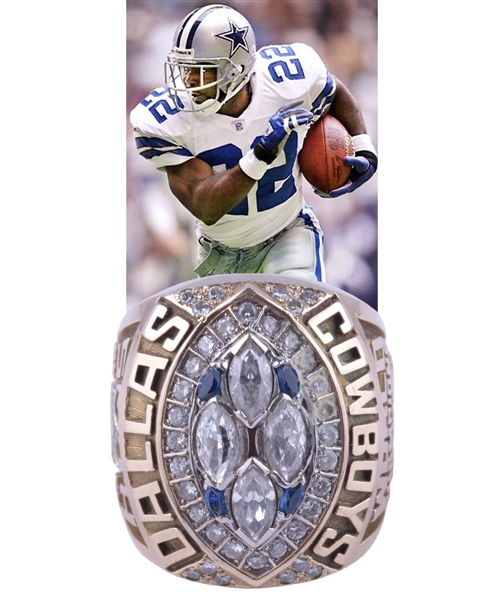 Dallas Cowboys 1993 Super Bowl XXVIII World Championship 10K Gold Limited-Edition Ring in Presentation Box