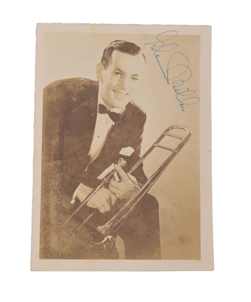 American Big-Band Musician, Arranger and Composer Glenn Miller Signed Photo with JSA LOA (5" x 7") 