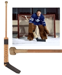 Terry Sawchuks 1964-67 Toronto Maple Leafs CCM Game-Used Stick