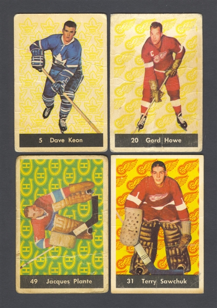 1959-60 (50 Cards) and 1961-62 (51 Cards) Parkhurst Hockey Complete Sets