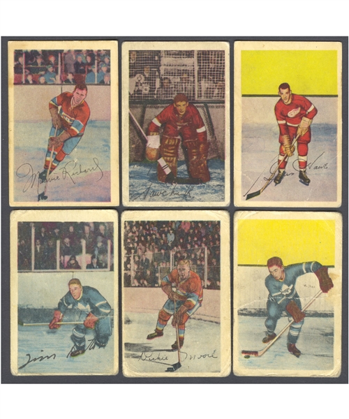 1952-53 Parkhurst Hockey Complete 105-Card Set