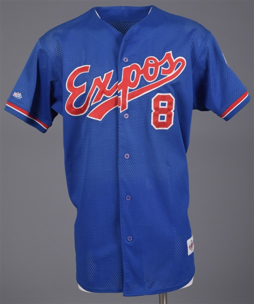 Gary Carters 1992 Montreal Expos Warm-Up Jersey