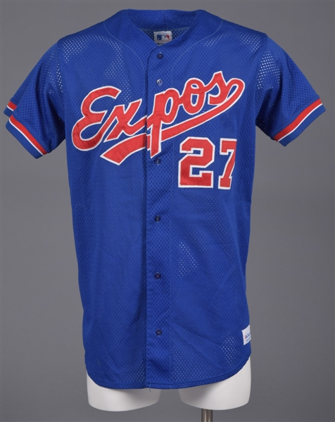 Vladimir Guerrero Late-1990s Montreal Expos Warm-Up Jersey