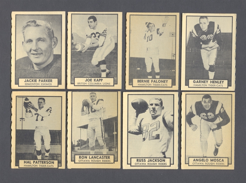 1962 Topps CFL Complete 169-Card Set
