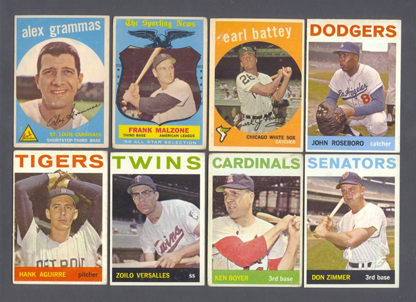 1959-68 Topps Baseball Card Collection of 450+
