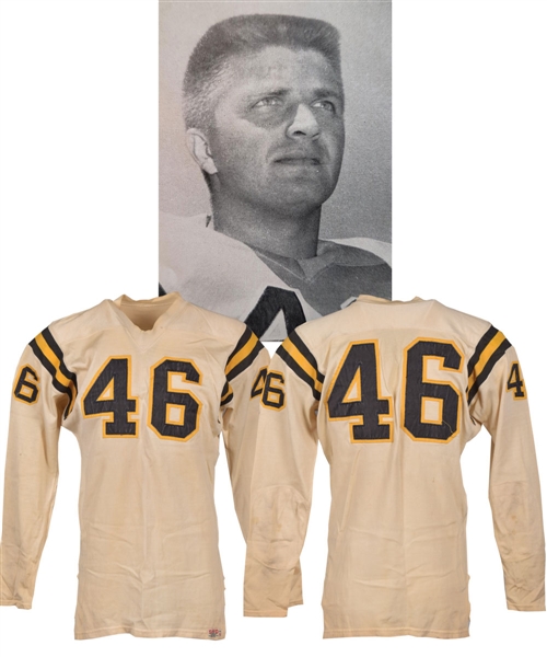 Chet Mikszas 1959 CFL Hamilton Tiger-Cats Game-Worn Jersey