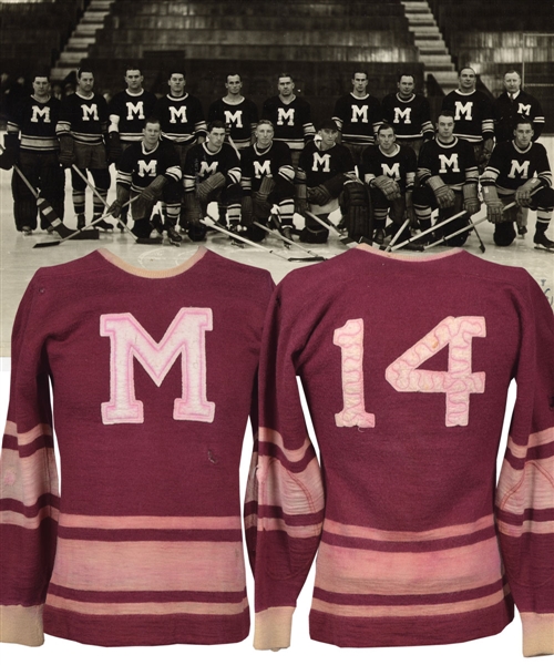 montreal maroons jersey