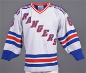 Miloslav Horavas 1988-89 New York Rangers Game-Worn Jersey with LOA