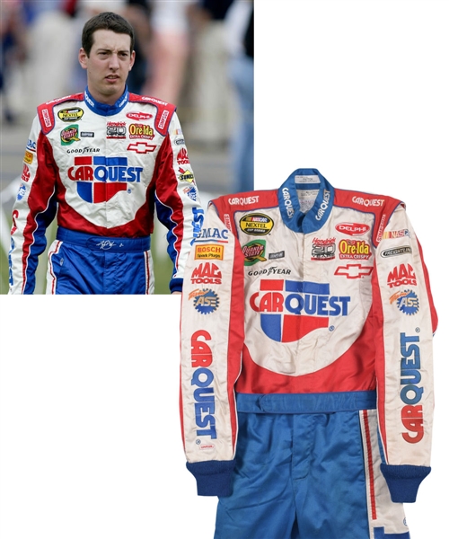 Hendrick Motorsports 2004 NASCAR CarQuest Racing Pit Crew Fire Suit - Kyle Busch Rookie Season!