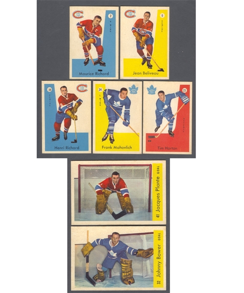 1959-60 Parkhurst Hockey Complete 50-Card Set