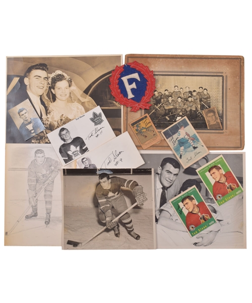 Tod Sloans Autograph, Memorabilia and Card Collection with Family LOA