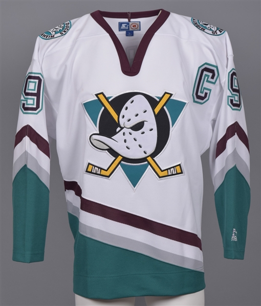 Paul Kariya Signed Anaheim Mighty Ducks Jersey with PSA/DNA LOA