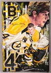 Bobby Orr Boston Bruins Signed Painting on Canvas by David Arrigo (24” x 36”) 