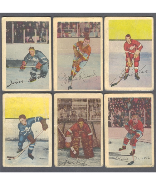 1952-53 Parkhurst Hockey Complete 105-Card Set