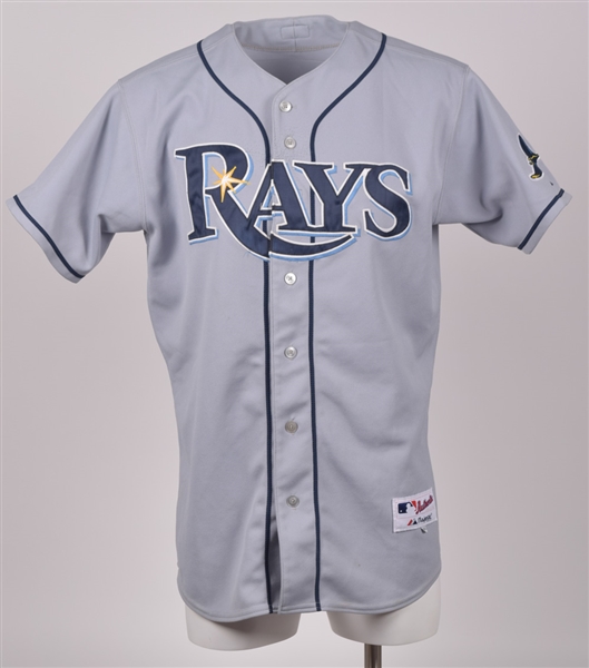 Gregg Zauns 2009 Tampa Bay Rays Game-Worn Jersey