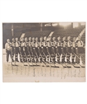Boston Bruins 1936-37 Team-Signed Photo by 19 from Milt Schmidt Collection Including 10 Deceased HOFers (14 ½” x 19 ½”) 