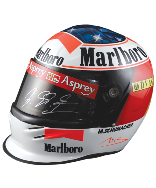 Michael Schumacher Signed 1998 Ferrari Limited-Edition Bell Full Size Helmet #20/50 with JSA LOA
