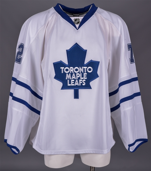 Andrew Engelages 2009-10 Toronto Maple Leafs Training Camp Worn Jersey