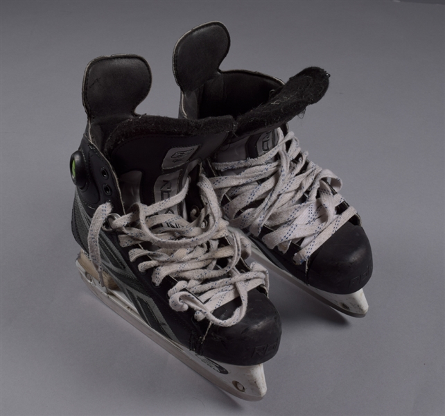 Ryan Callahans Early-2010s New York Rangers Reebok Game-Used Skates